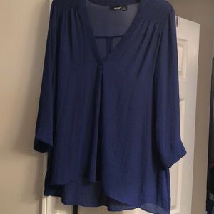 Women’s Large Royal Blue Blouse